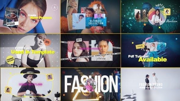 Videohive Fashion Promo Clean Openers template preview