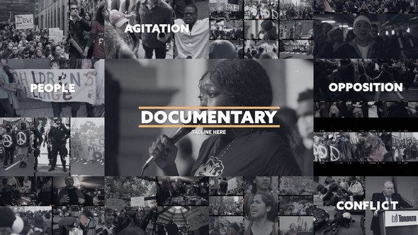 Videohive Documentary Broadcast-packages template preview