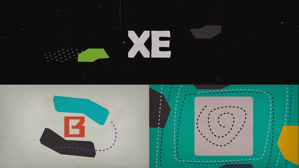 Videohive Collage Logo Intro Logo Stings template preview