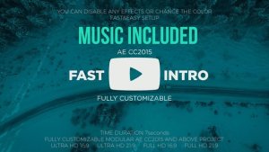 Videohive Youtube Fast Intro Video Displays template preview