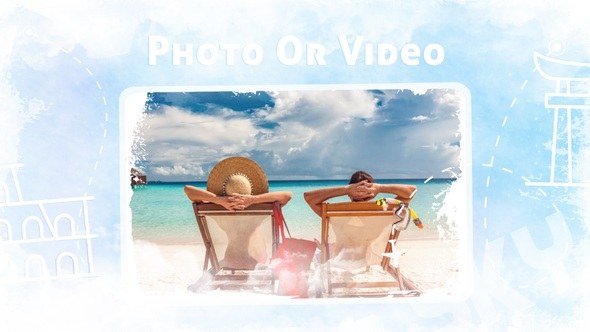 Videohive Summer Vacation Slideshow Video Displays template preview