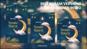 Videohive Ramadan Intro || Instagram version || Eid Ramadan template preview
