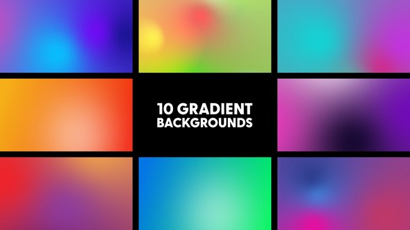 Videohive Gradient Backgrounds 41941853 Elements template preview