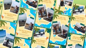 Videohive Photo Slide Show Summer story vertical Elements template preview