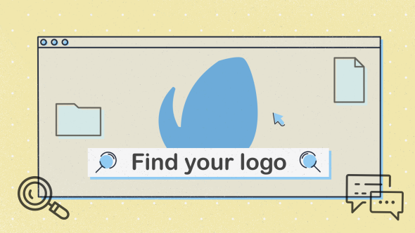 Videohive Search Logo Reveal Logo Stings template preview