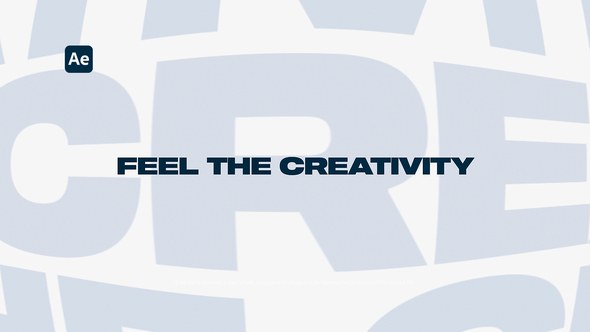 Videohive Creative Typography Opener - Vol.1 Openers template preview