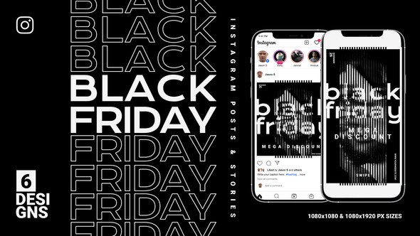 Videohive Black Friday Instagram Promo V75 Product Promo template preview