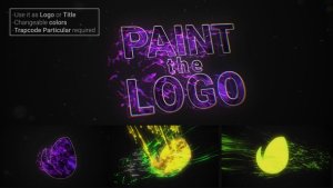 Videohive Paint The Logo Logo Stings template preview