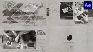Videohive History Slideshow for After Effects 45395860 Openers template preview