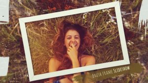 Videohive Brush Frame Slideshow Openers template preview