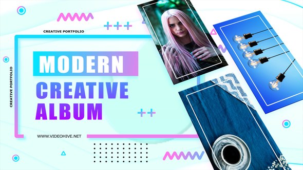 Videohive 4K Creative Album Product Promo template preview
