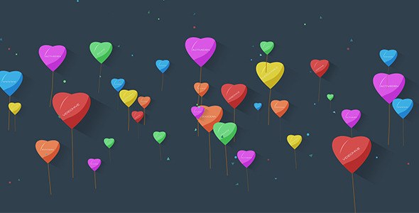 My Balloon My Logo Video Displays template preview