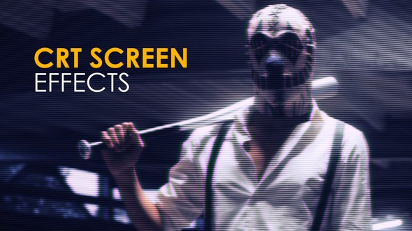 Videohive CRT Screen Effects | After Effects Elements template preview