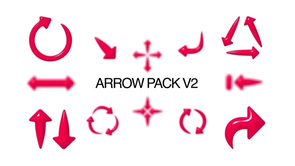 Videohive Arrow Pack V2 Elements template preview