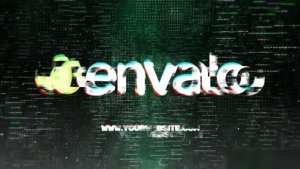 Videohive Glitch Logo Reveal 38413407 Logo Stings template preview
