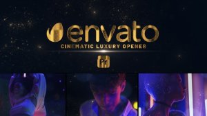 Awards Glitter Titles Premiere Pro template preview