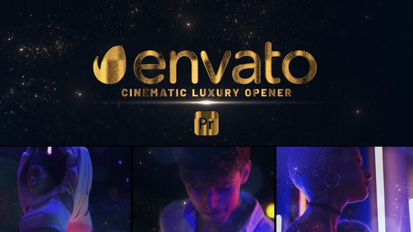 Awards Glitter Titles Premiere Pro template preview
