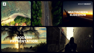 Videohive Split Screen Opener | Multiscreen Slideshow Openers template preview