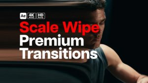 Videohive Premium Transitions Scale Wipe Elements template preview