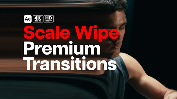 Videohive Premium Transitions Scale Wipe Elements template preview