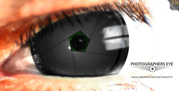 Videohive Photographers Eye Logo Logo Stings template preview