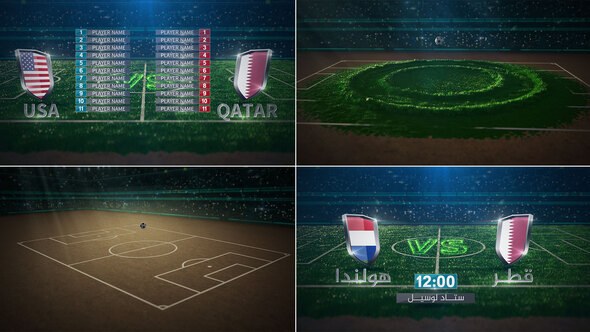Videohive World Soccer Cup Broadcast-packages template preview
