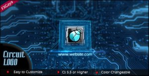 Videohive Circuit Logo 7320802 Logo Stings template preview