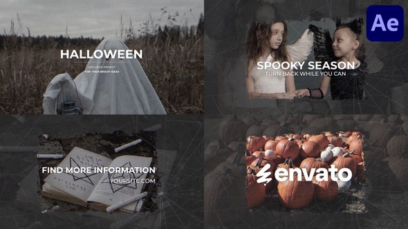 Videohive Halloween Horror Opener for After Effects Openers template preview