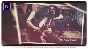 Emotional Memories Photos Premiere Pro template preview
