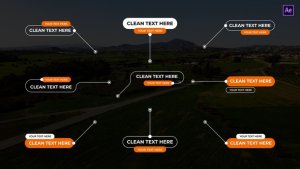 Videohive Clean Call Out After Effects Titles template preview