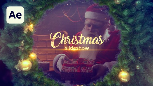 Videohive Christmas Slideshow 55342285 Openers template preview