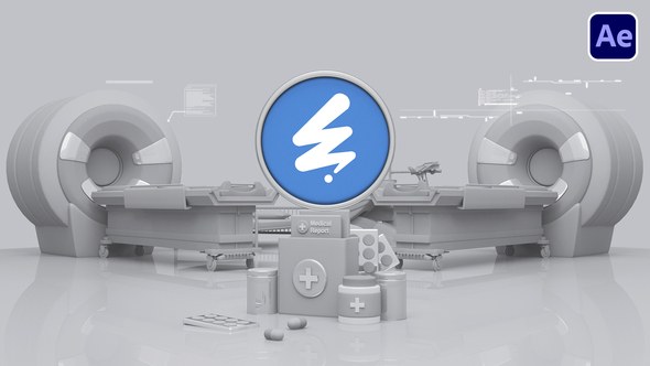 Videohive Medical Logo 55806975 Logo Stings template preview