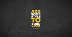 Videohive Typography Collection Titles template preview
