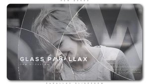 Videohive Glass Circles Parallax Slideshow Video Displays template preview