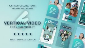 Videohive Health Care Vertical Promo - Medical Reels Video Displays template preview