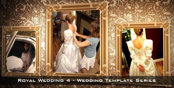 Videohive Royal Wedding 4 Video Displays template preview