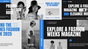 Videohive Fashion Magazine Weeks Product Promo template preview