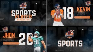 Videohive Sports Player Introduction Broadcast-packages template preview