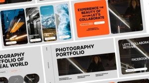 Videohive Photography Portfolio Video Template Video Displays template preview