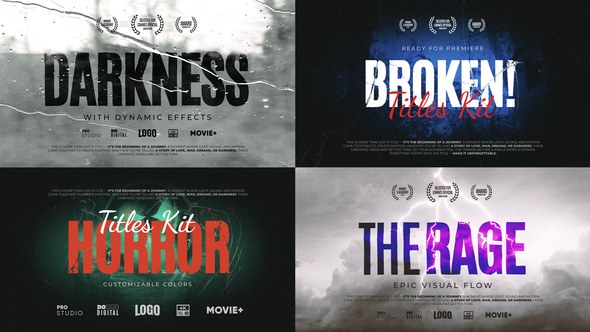 Videohive Title - Cinematic Titles Titles template preview