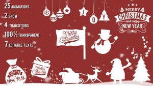 Videohive Christmas Kit Elements template preview