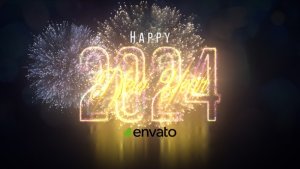 Videohive 2024 Happy New Year V2 Logo Stings template preview