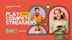 Videohive Youtube Vlog Intro 45859285 Openers template preview