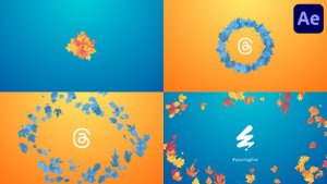 Videohive Autumn Logo for After Effects Logo Stings template preview