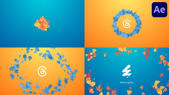Videohive Autumn Logo for After Effects Logo Stings template preview