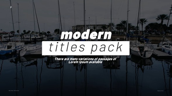 Videohive Big Titles | After Effects 56100413 Titles template preview