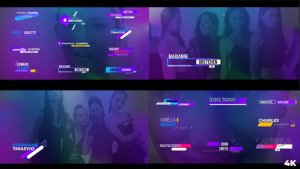 Videohive Simple and Modern Lower Thirds Elements template preview