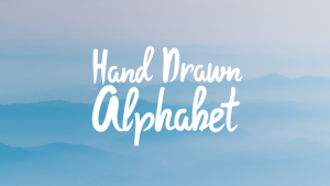 Videohive Hand Drawn Alphabet 19180729 Titles template preview