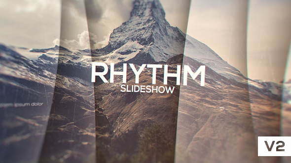 Videohive Rhythm Slideshow Video Displays template preview