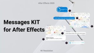 Videohive Text Messages KIT Titles template preview